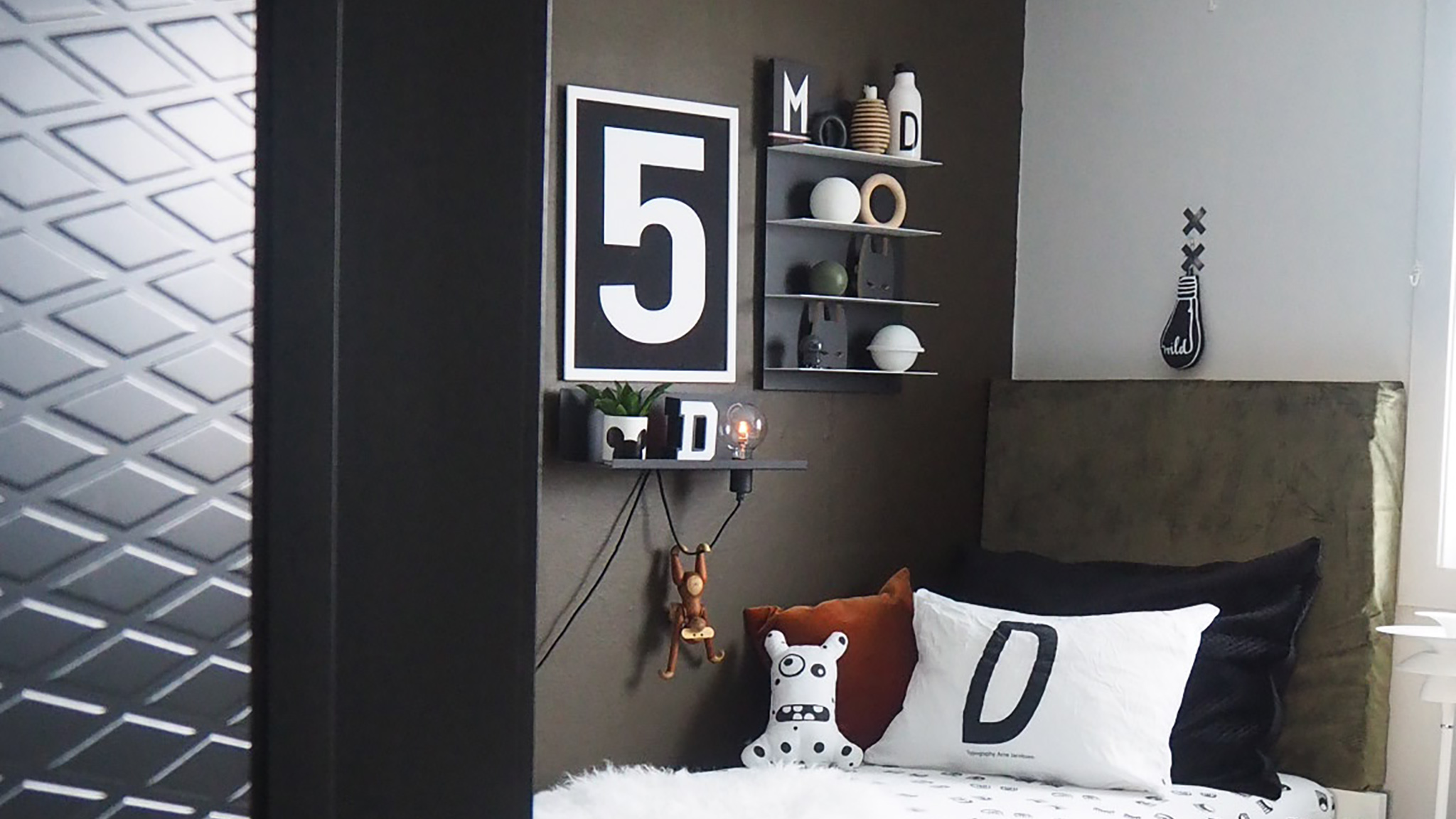 Mørke farger til ungdomsrommet | Nordsjö Norge